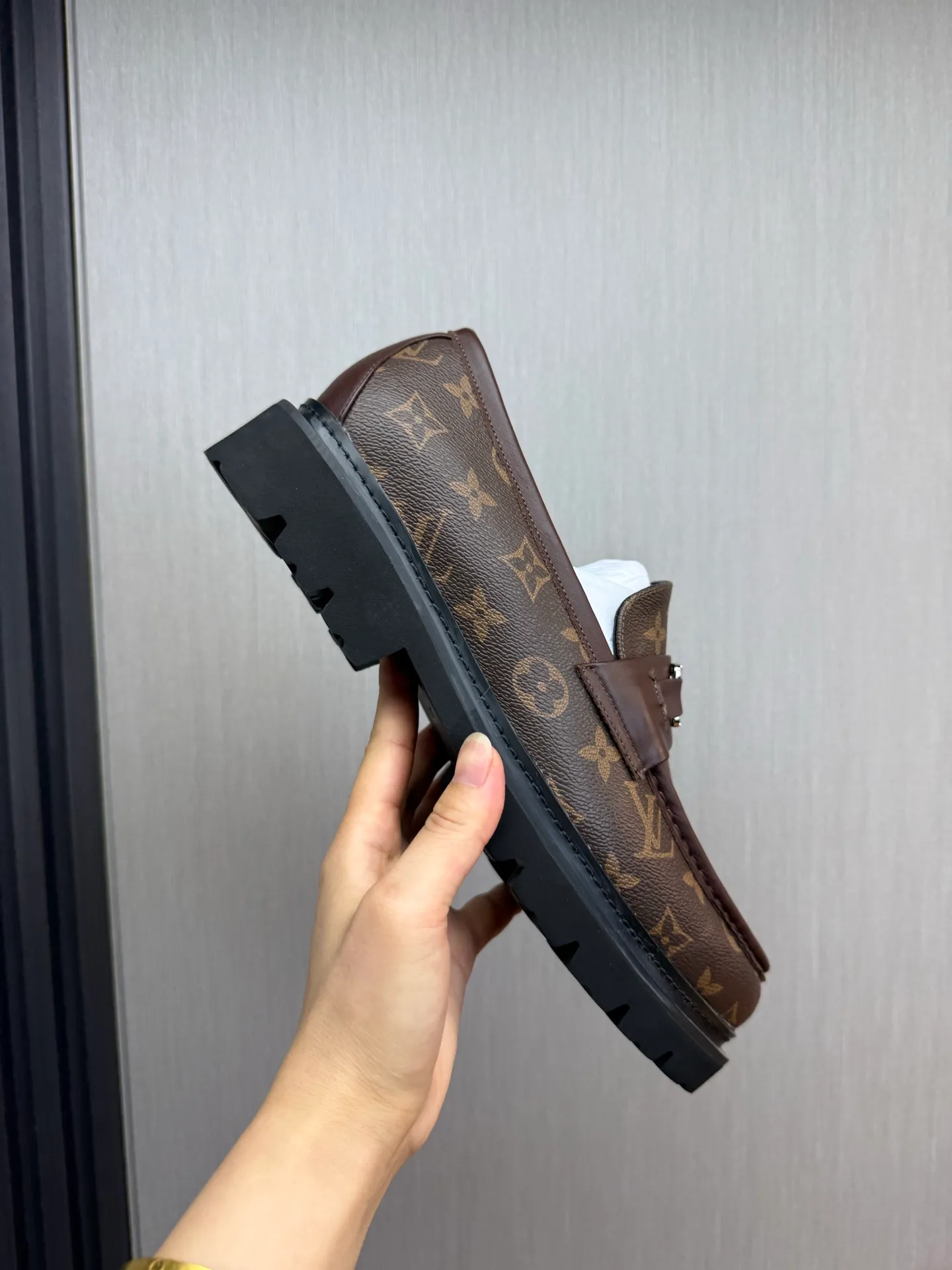 Factory 680💰 LV. Men's business casual leather shoes, all made of imported original brand leather, just to create a more comfortable wearing experience, original non-slip and wear-resistant outsole ✔️16-45 (38.45 non-returnable)